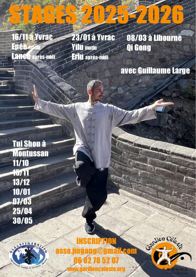 stage tai chi libourne gironde