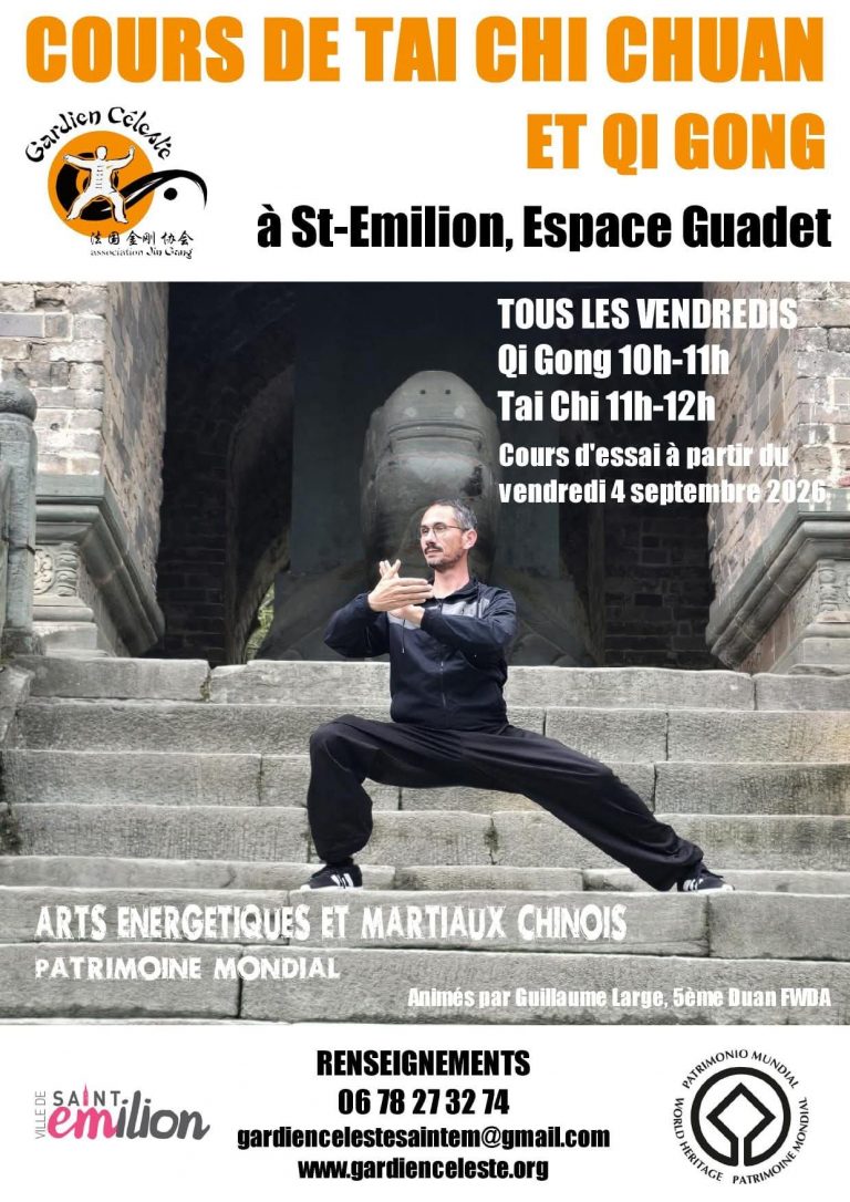 tai chi qi gong st emilion
