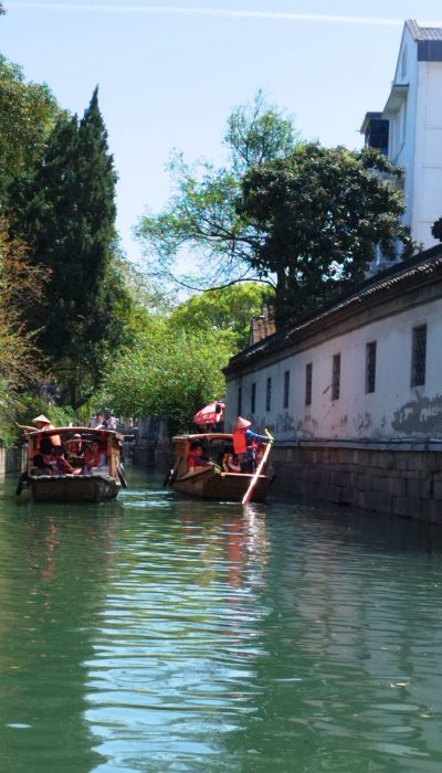 balade canaux suzhou chine